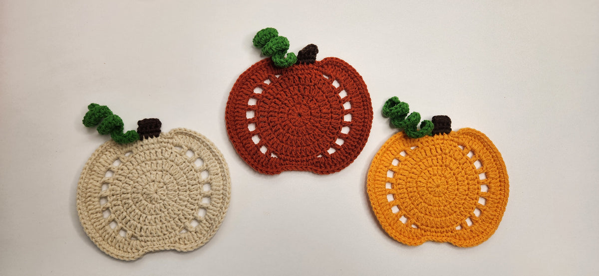 Helloween Pumpkin Motif Crochet Pattern 🎃 Beginner-Friendly Crochet Pattern