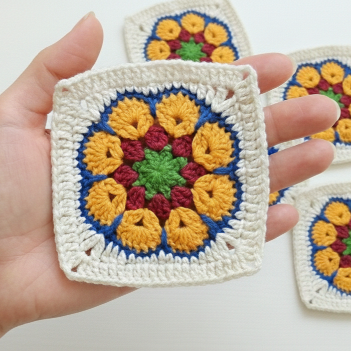 The African Flower Motif Pattern