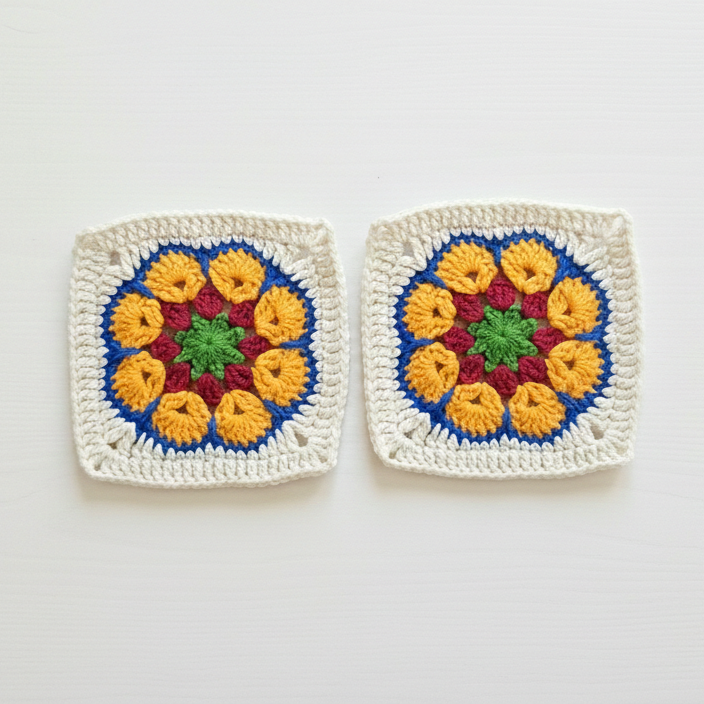 The African Flower Motif Pattern