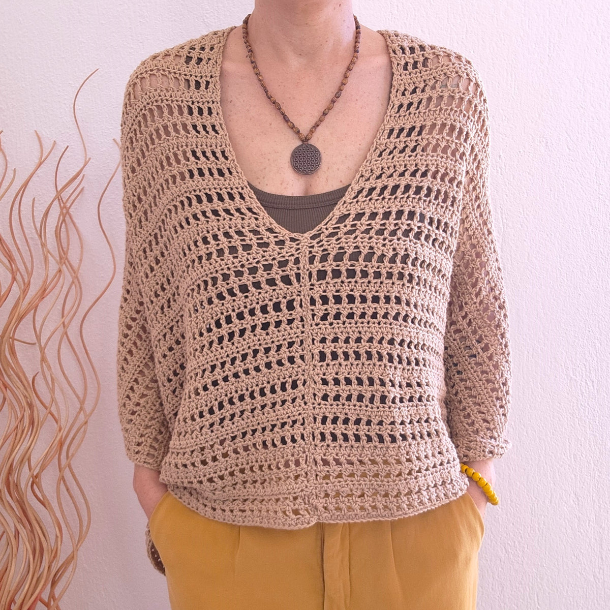 Aira Poncho Crochet Pattern 