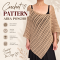 Aira Poncho Crochet Pattern