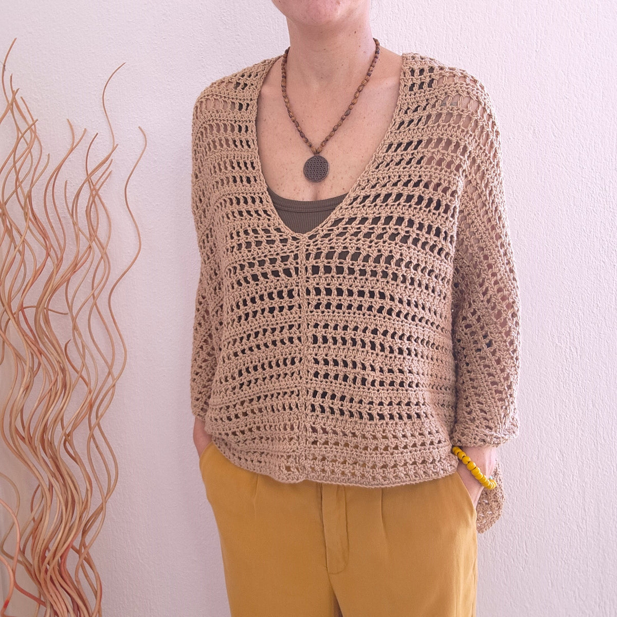 Aira Poncho Crochet Pattern