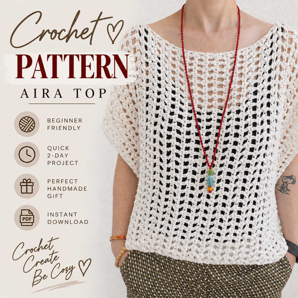 Aira Top Crochet Pattern
