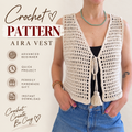 Aira Vest Top Crochet Pattern