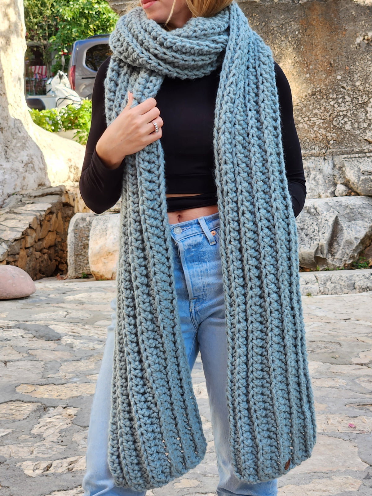 Chunky Scarf Pattern - Beginner-Friendly Crochet Pattern PDF 22
