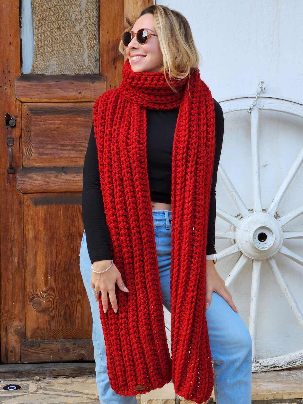 Cozy Chunky Scarf Crochet Pattern