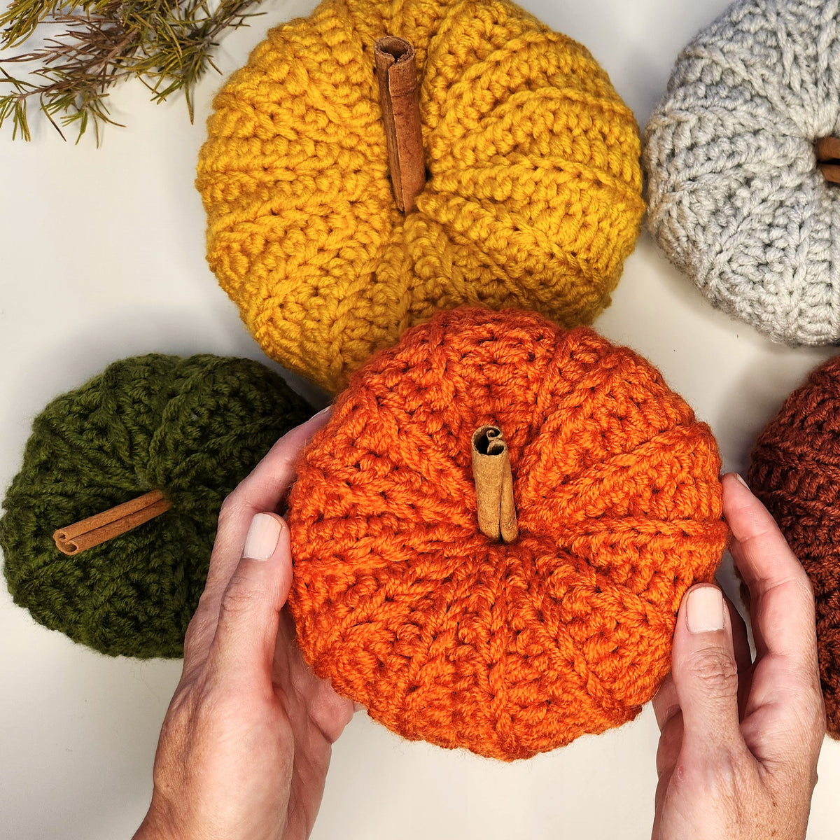 Crochet Halloween Pumpkin Cozy Granny Collection Pattern Bundle