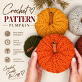 Crochet Halloween Pumpkin Digital Crochet Pattern