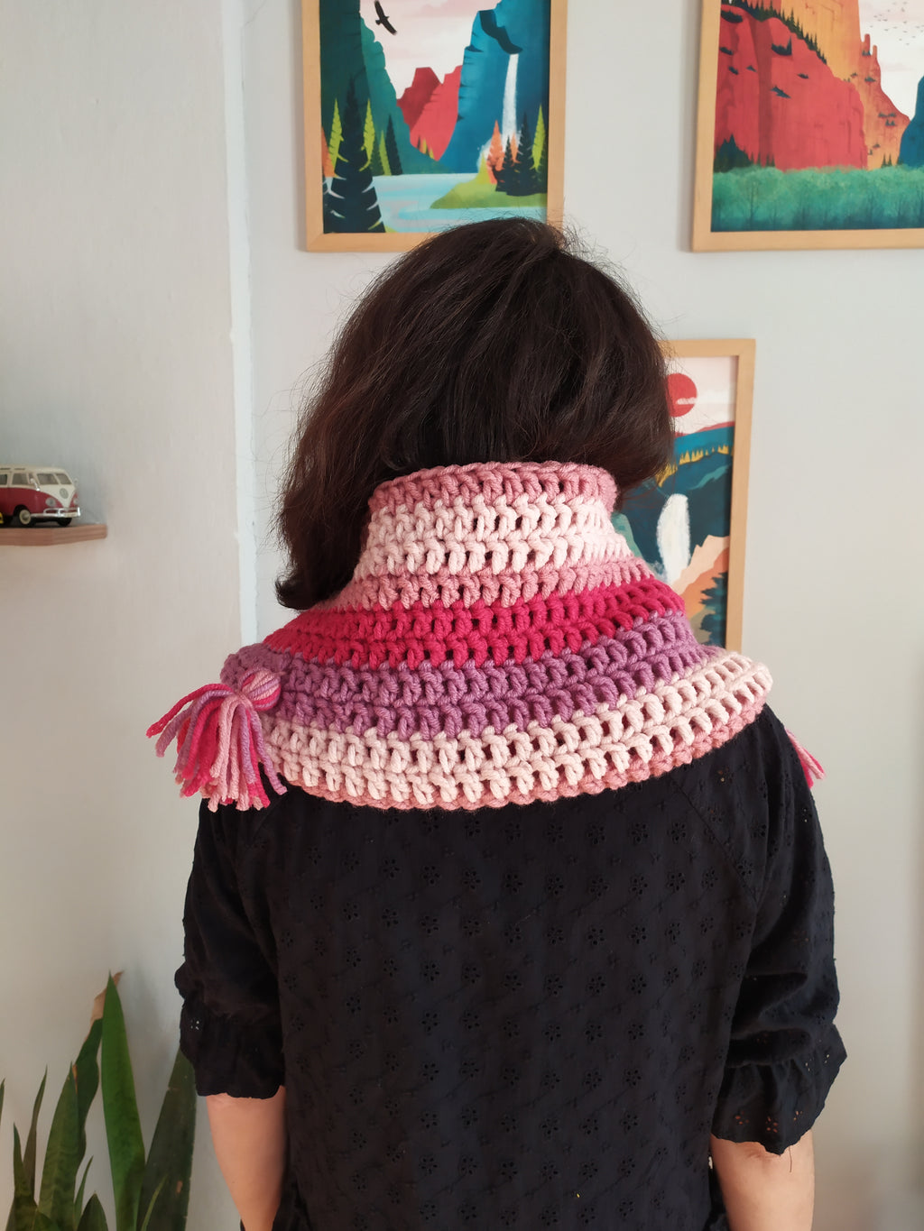 Enid Inspired Crochet Snood Pattern