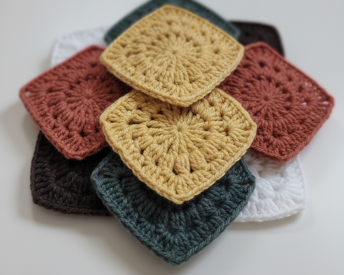 Sunshine Motif Crochet Pattern