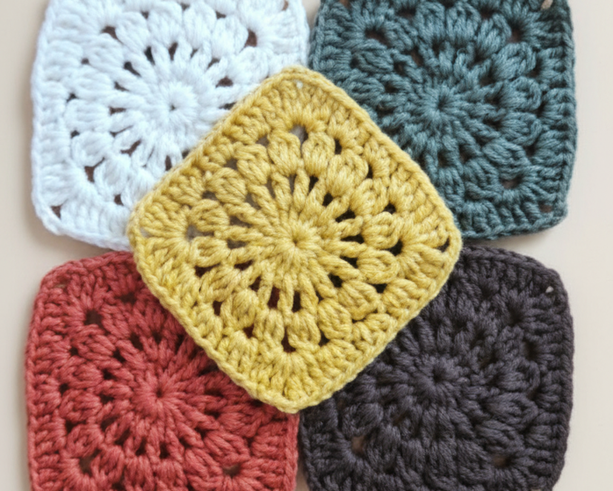 Sunshine Motif Crochet Pattern