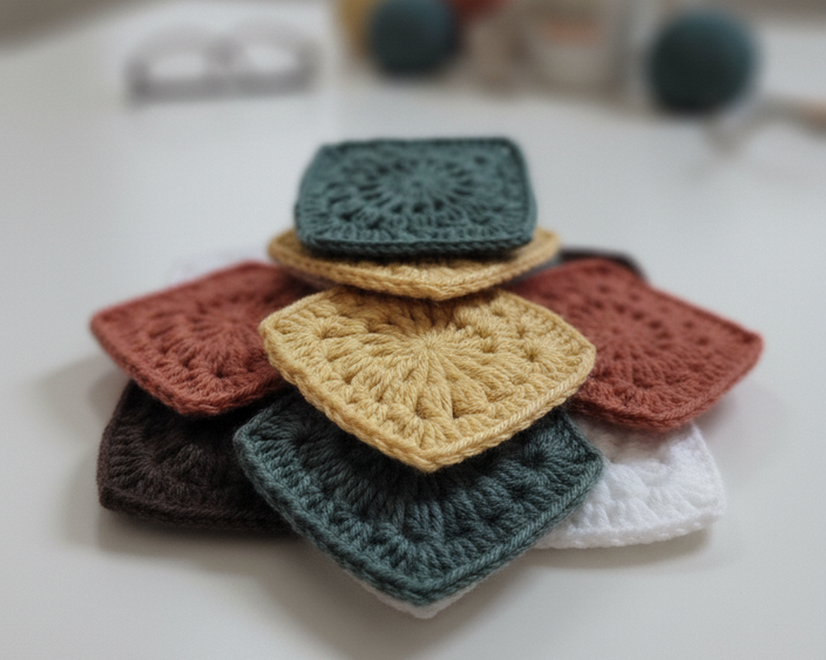 Sunshine Motif Crochet Pattern