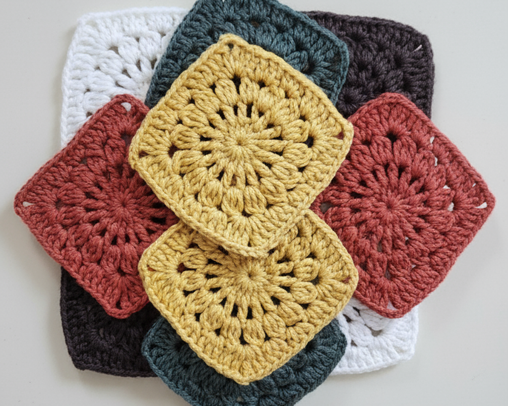 Sunshine Motif Crochet Pattern