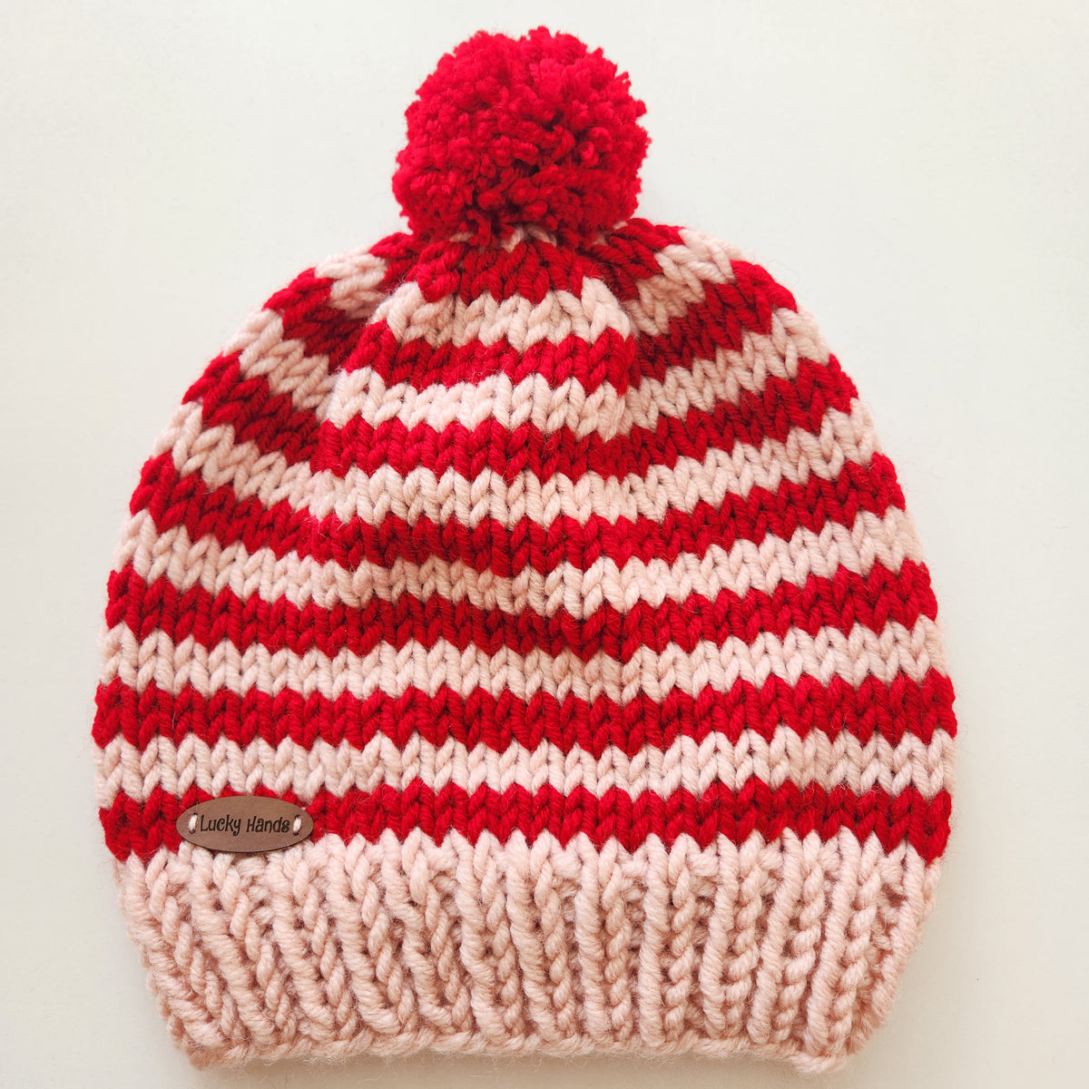 Rolling Stripes Beanie & Scarf Pattern